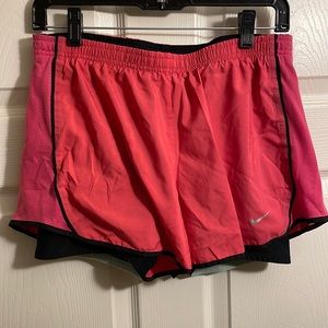 Nike Dri-Fit Pink Running Shorts Women’s Size M